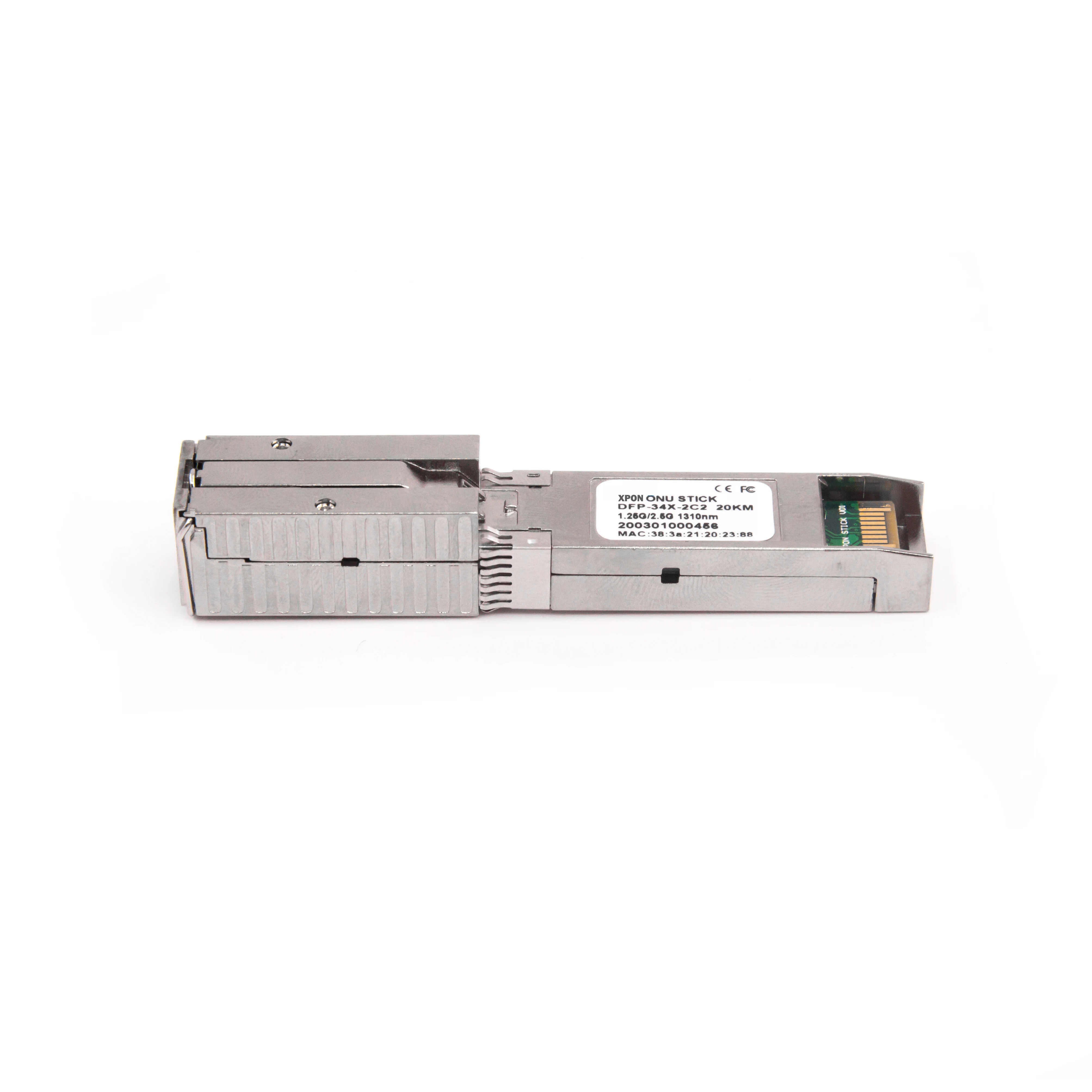 1490NM Single Fiber Passive Optical Networks Accessories XPON SFP ONU STICK With MAC Inside compatible with GPON and EPON system