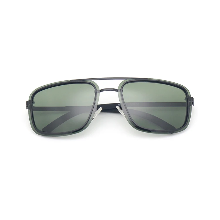 High Quality Metal Pilot Aviation Sunglasses Retro Driving Sun Glasses for Man