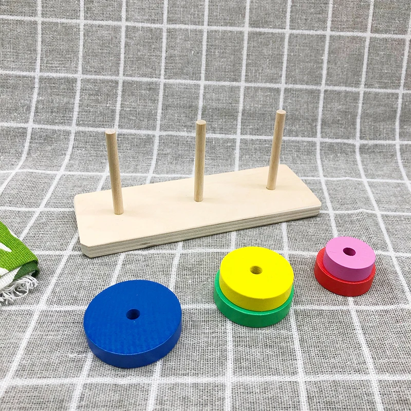 Durable Using Cheap Price Mini Five-Story Hannot Tower Baby Educational Toys