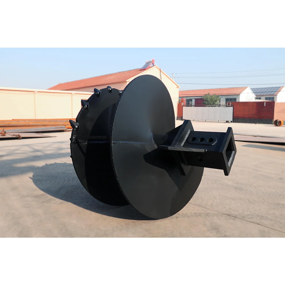 Foundation Drilling Tools Part Conical Spiral Mini Excavator Attachment Conical Auger Soil Auger Drill Bit