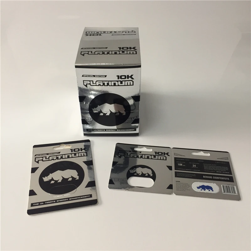 Pack packaging sexual rhino 69 7 package pill capsule card box male sexual performance enhancement no headache blister 3d 5d len