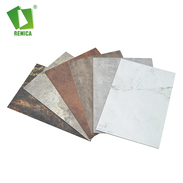 Easy to Clean Stone Grain HPL Sheets for Door Surface Skin