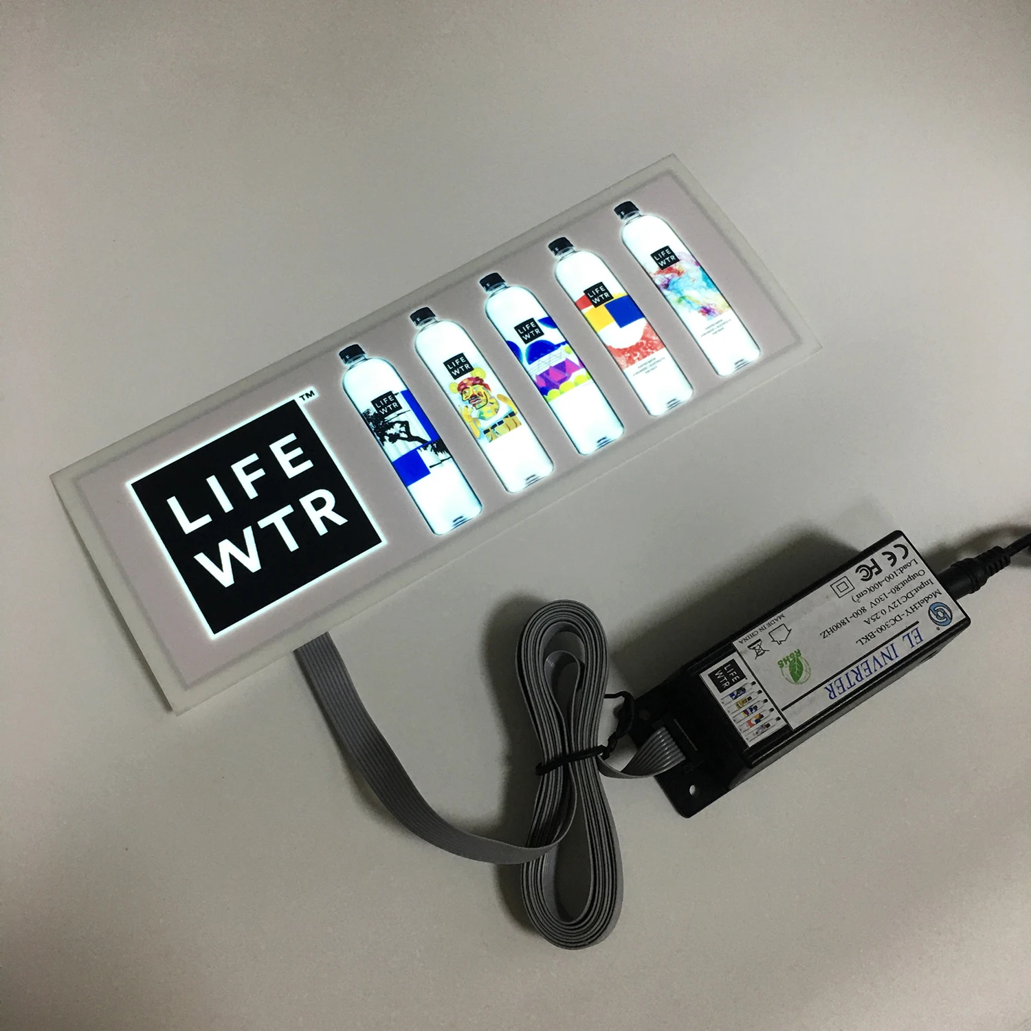 
Customize EL animated panel sticker for cooler door 