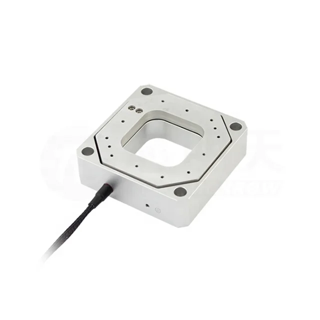 Высокоточный пьезоэлектрический сканер с платформой, дополнительный пьезоэлектрический сканер с серводатчиком и микроскопом