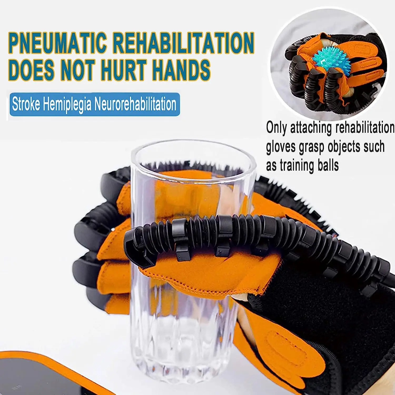 Multifunction Rehabilitation Robot Gloves Upgrades Hand Stroke Recovery Equipment