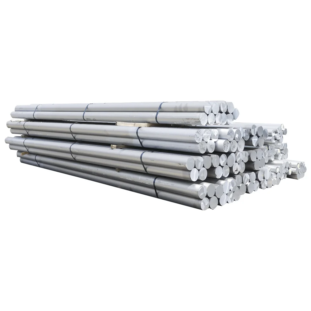 6061 6063 6082 T6 Aluminium Bar Extruded Solid Round Billet Bar