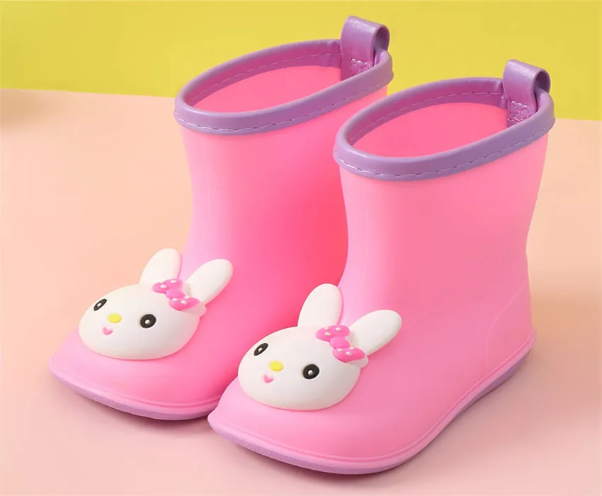 Лидер продаж на заказ, модные водонепроницаемые сапоги, красивые розовые сапоги для девочек