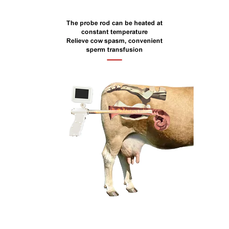 Farm Veterinary artificial insemination device Video insemination gun for animals Dog Cow horse sheep Pet