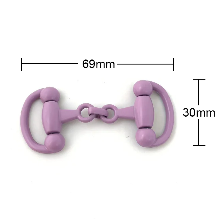 Hot Selling Women Shoes Crystal Buckle Upper Ornament Removable Shoes Accessories High Heel Metal Shoe Decorate