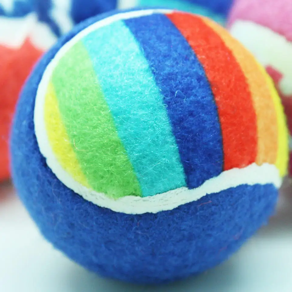 Hot Selling Thrower Balls Customsized Pattern Dog Toy Tennis Ball