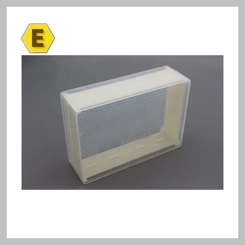 500g translucent plastic honey cassettes honey comb boxes for sale