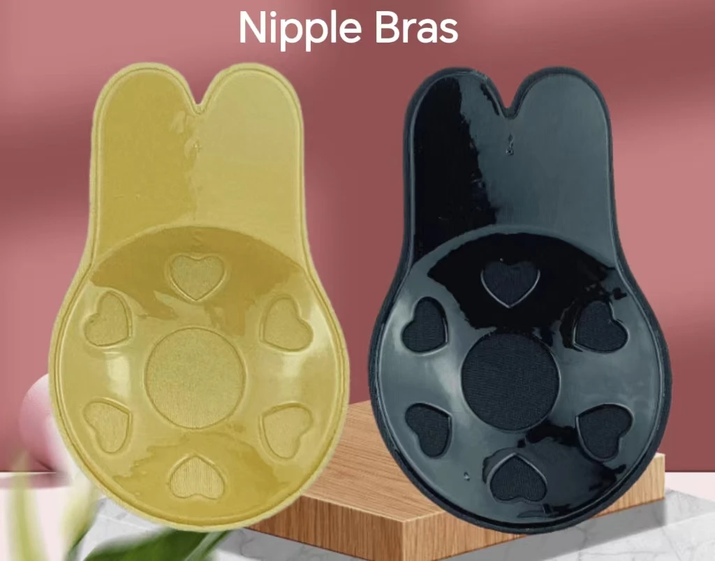 Women Silicone Push Up Nipple Bras Big Size