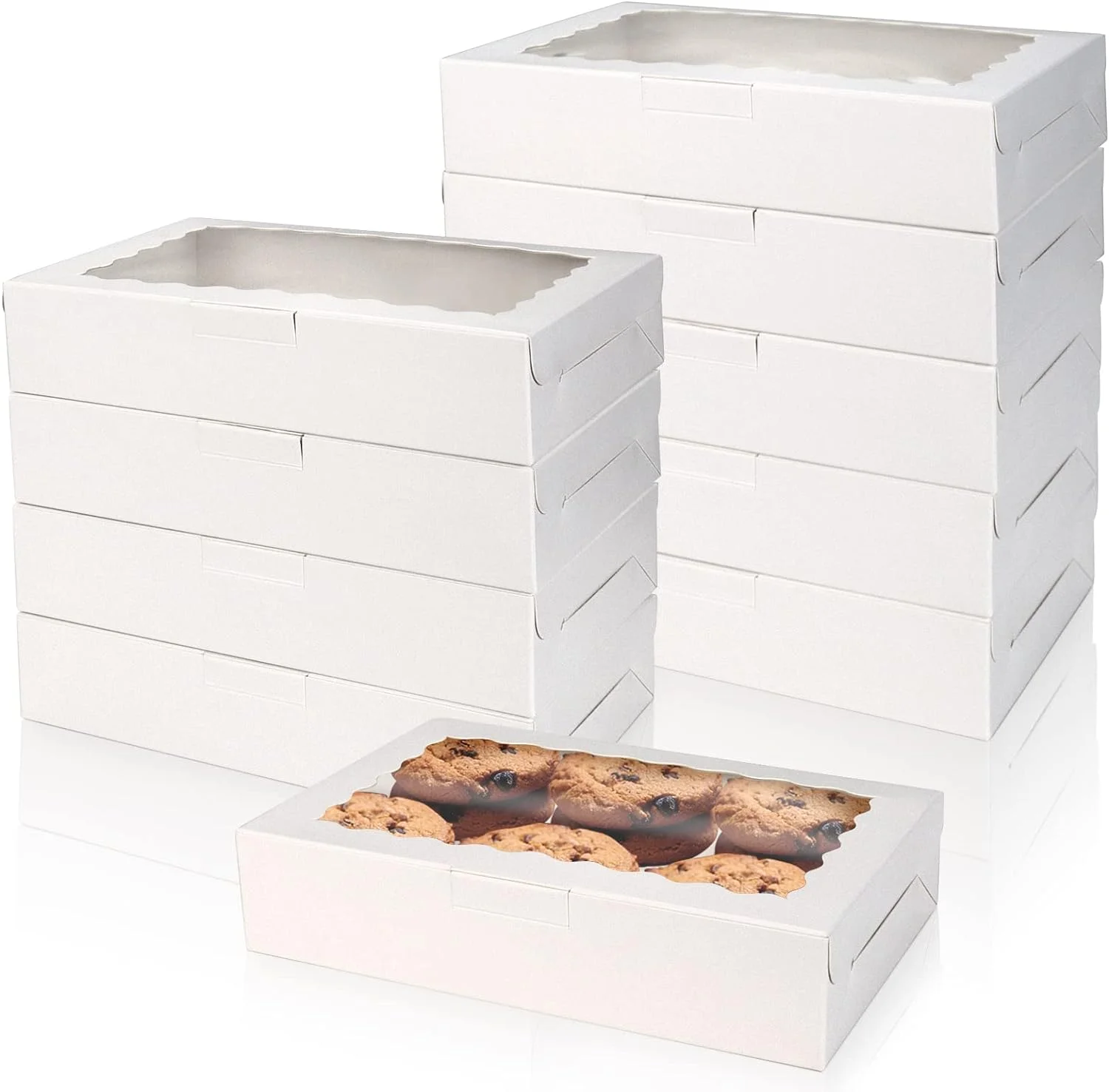 Customized Shape Designer Luxury Printing Paper Chocolate Cake Chocolate Packaging Box  with Window