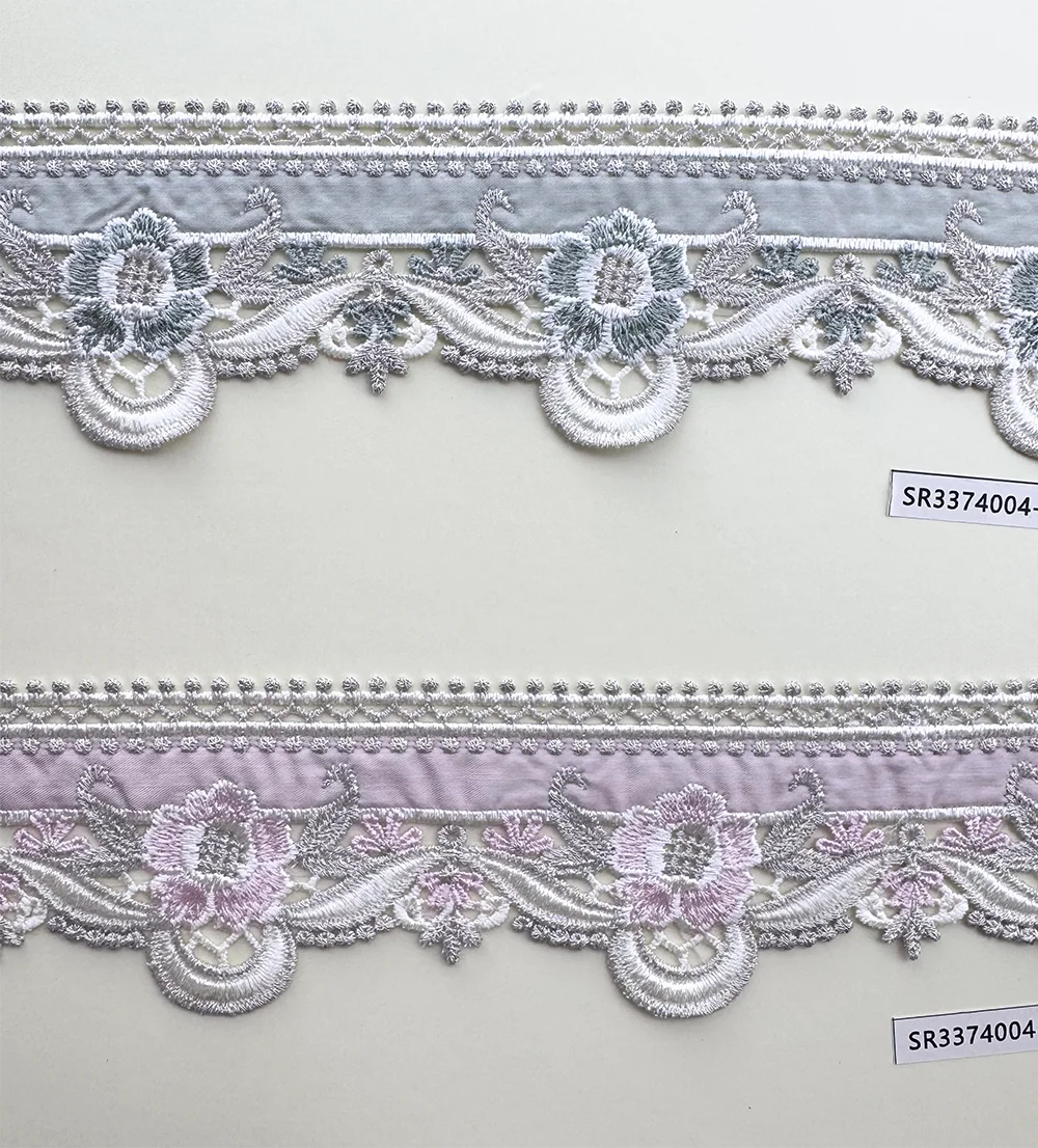 Water Soluble embroidery hollowed out lace accessories clothing accessories lace edges fabric accessories wholesale