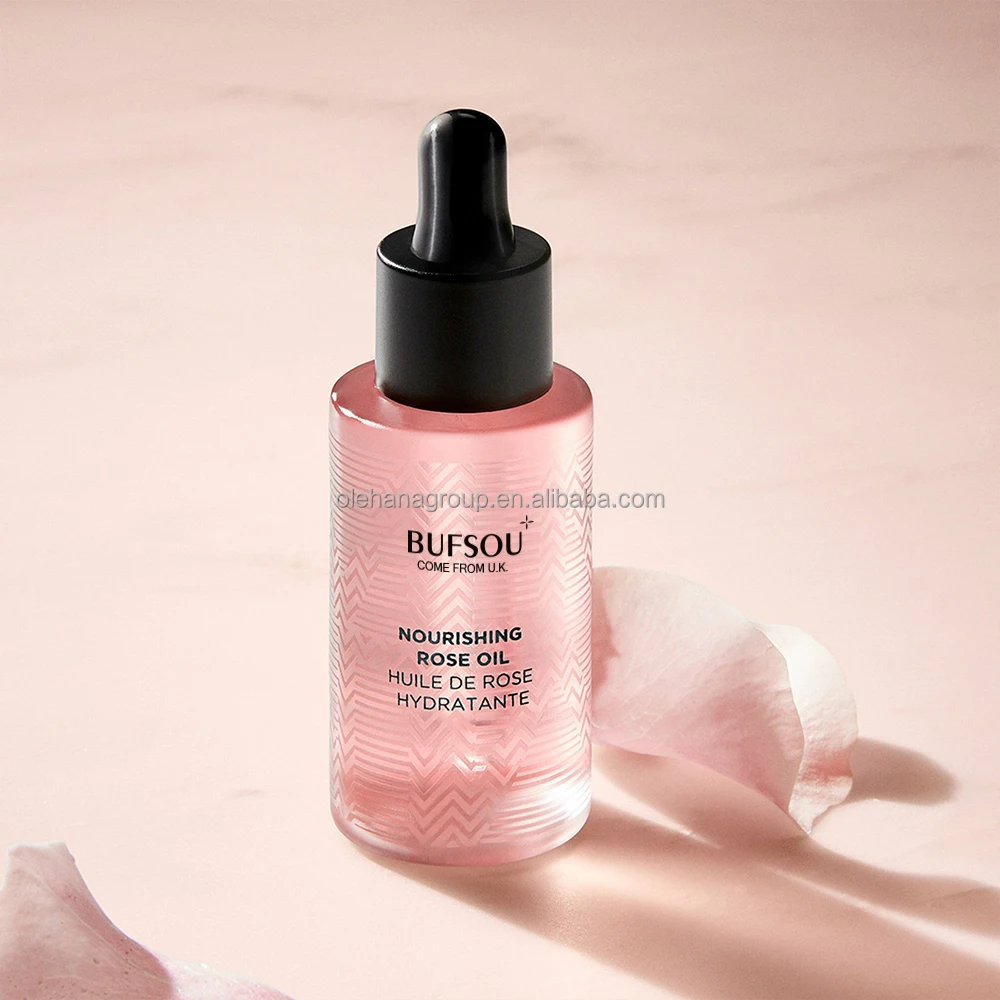 Wholesale Private Label Natural Organic Vegan Pure Face Body Hair Facial Skin Care Repair Skincare Massage Rose Oil