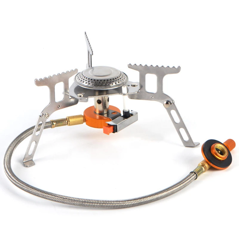 Hot selling Products Outdoor camping split gas stove flat gas tank stove simple fire stove