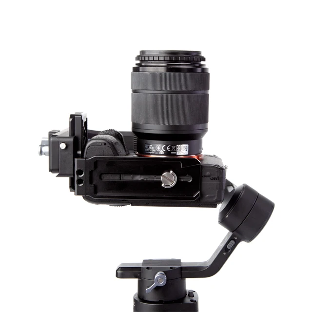 Универсальные аксессуары для гиростабилизатора L-кронштейна, Монтажная пластина с винтом 1/4, совместимая с гиростабилизатором DJI Ronin SC.