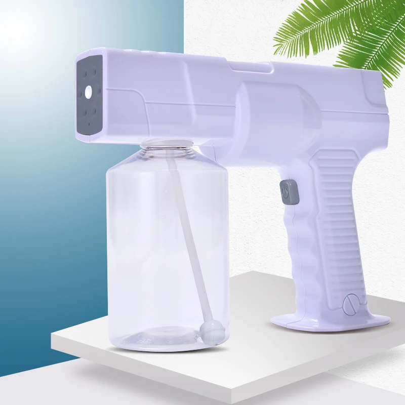 Synteth hot sale handheld charging blue light wireless rechargeable nano spray gun