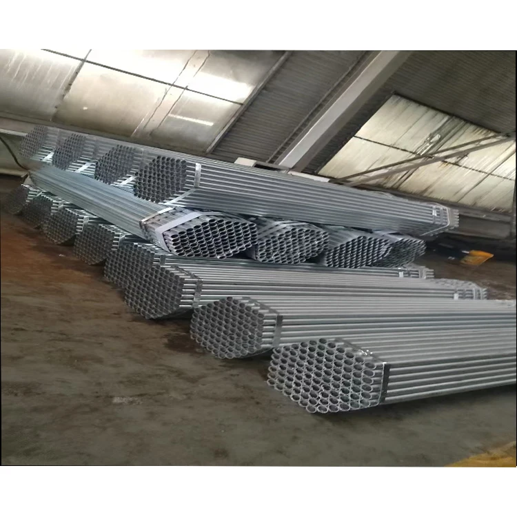 easy to operate factory direct sales price Round Tube Pipe Galvanized Q235 Steel galvanized steel pipe for building