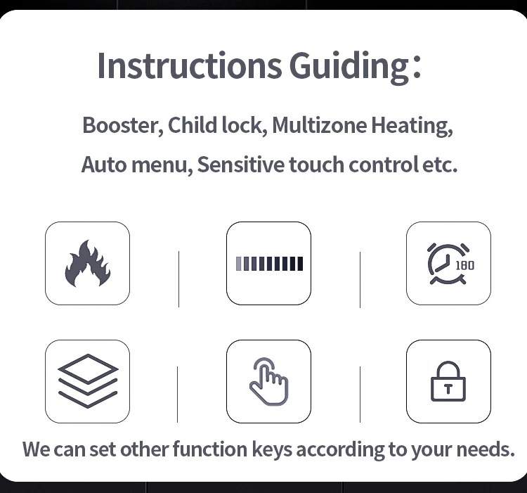 Kitchen Appliances built in double induction cooker induction cooker built in hobs