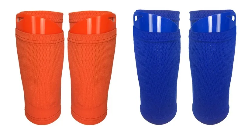 
Stocked shin guard socks Taekwondo pads soccer shin guard sleeve custom shinguards for football sports 