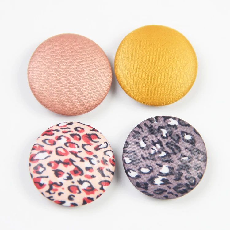 OEM Best Quality Custom Metal Snap Button Cap Fabric Covered Button For Garment Clothing