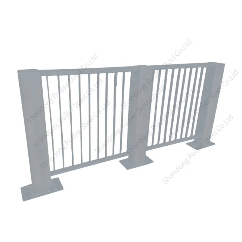 Production of hot dip galvanized square tube balcony fence / stair railing suitable for terrace house / apartment customization