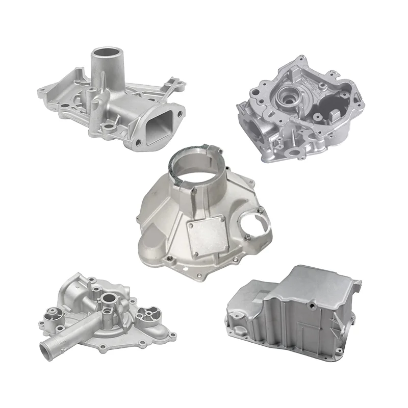 High Quality Die Cast Aluminum Transmission Housing ADC12 Zinc Alloy Shot Blasting Cars Pumps Valves Industrial Powder