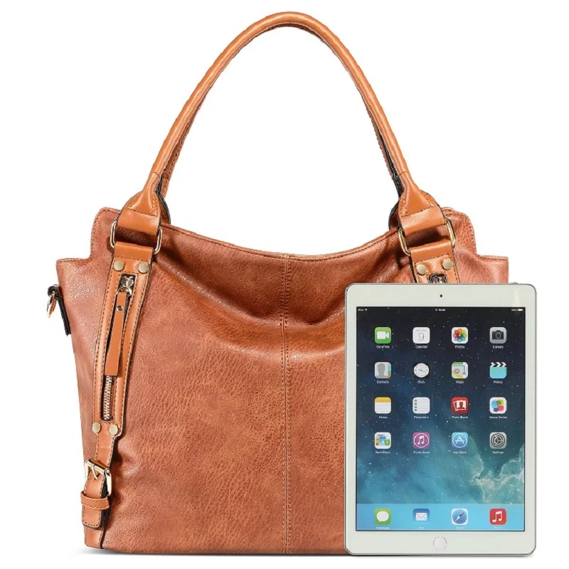 
Women Handbags Hobo Shoulder Bags Tote PU Leather Handbags Fashion Large Capacity Bags 