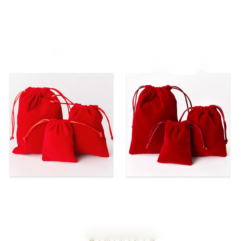 Customized Velvet Bag/Velvet Gift Bag Pouches For Jewelry