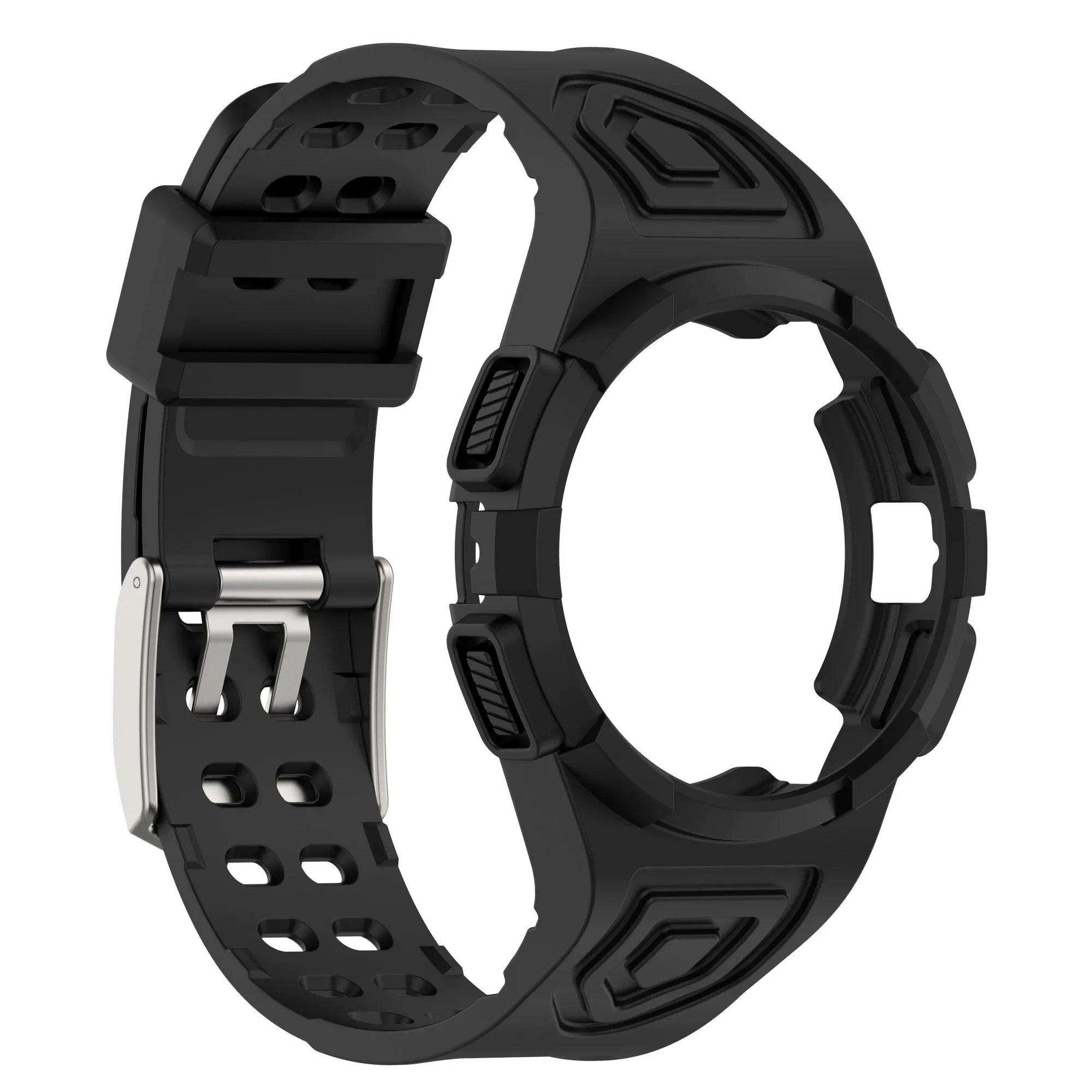 Eraysun Integrated One Loop Watch Belt TPU Material Watch Band For Samsung Galaxy Watch 7 FE Strap