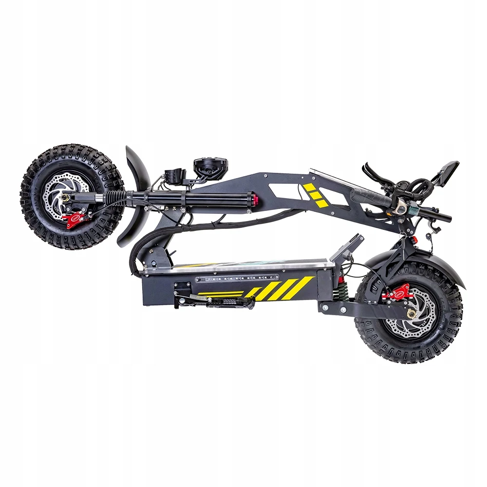 Мощный электрический скутер для взрослых со склада в ЕС, 8000 Вт, 80 км/ч, с толстыми шинами, 60 в, 14 дюймов, двухмоторный внедорожный электрический скутер с сиденьем