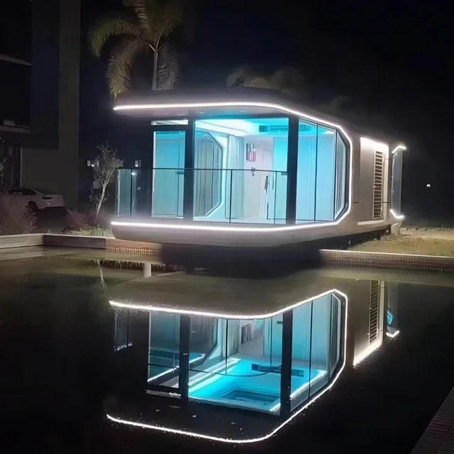 china ready to ship prefab house attractive dome house modular container house with best price