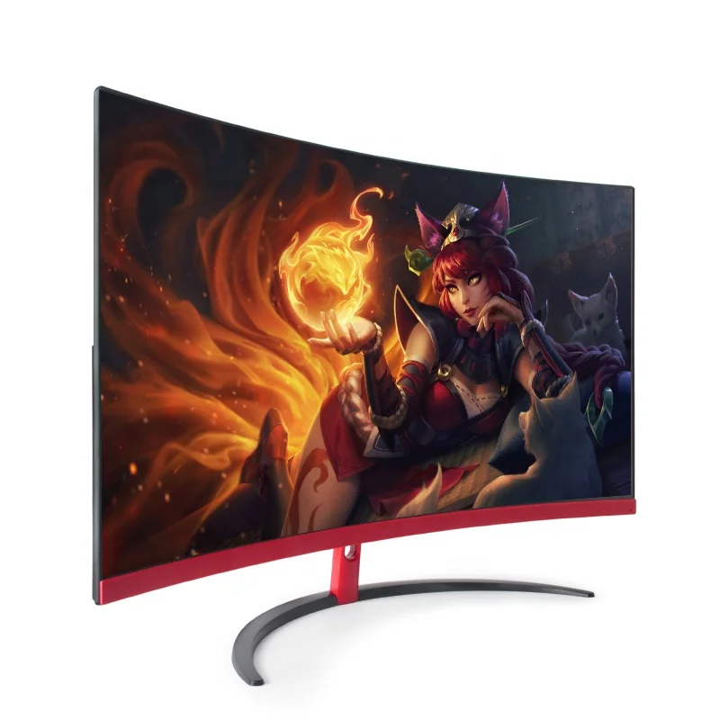 
FHD curved gaming monitor 32 inch 144Hz 2ms 1920x1080 AMD freesync computer monitor 