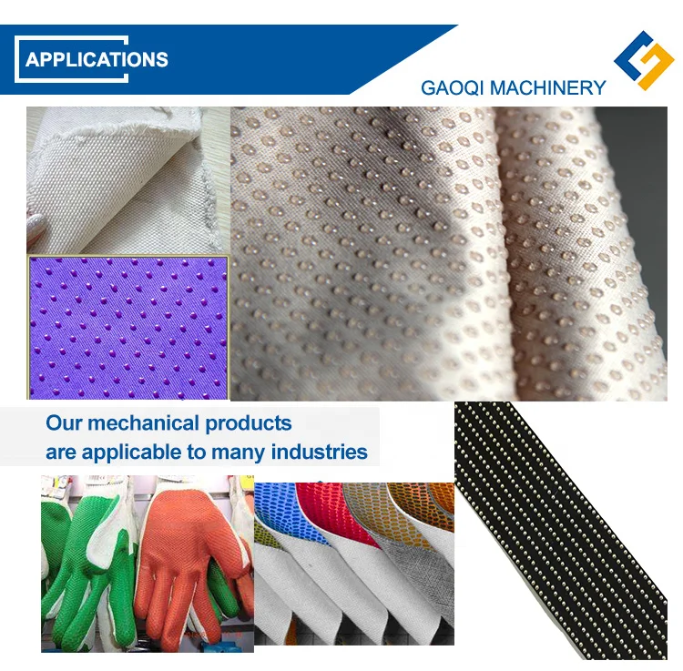 silicone powder dot transfer non woven fabric interlining coating machine for carpet making