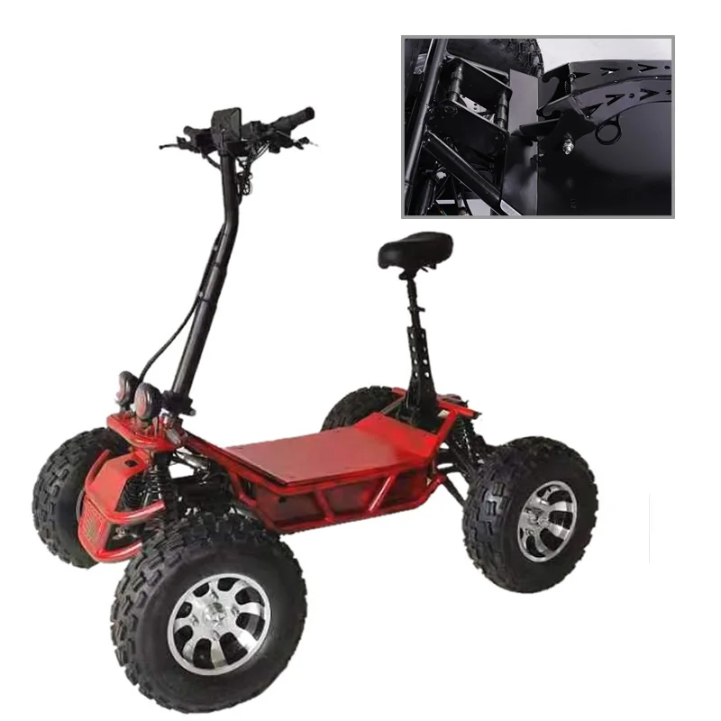 2023 Manufacturer New design four-wheel electric ATV   electric ATV off road electric scooter for sale