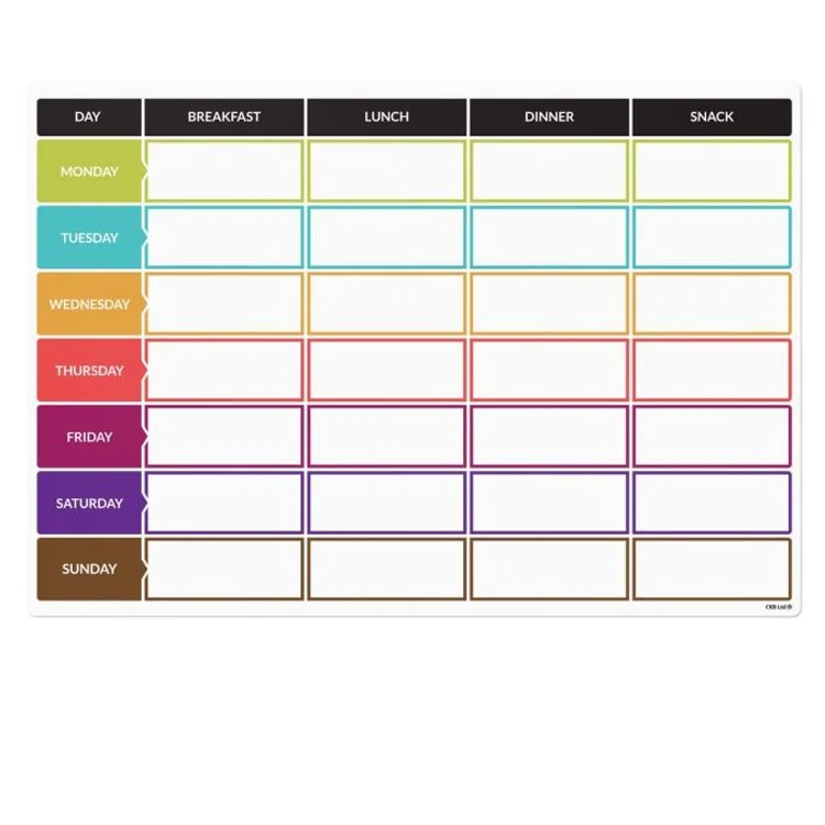 
order custom Child magnetic white writing vinyl dry erase board large calendar 