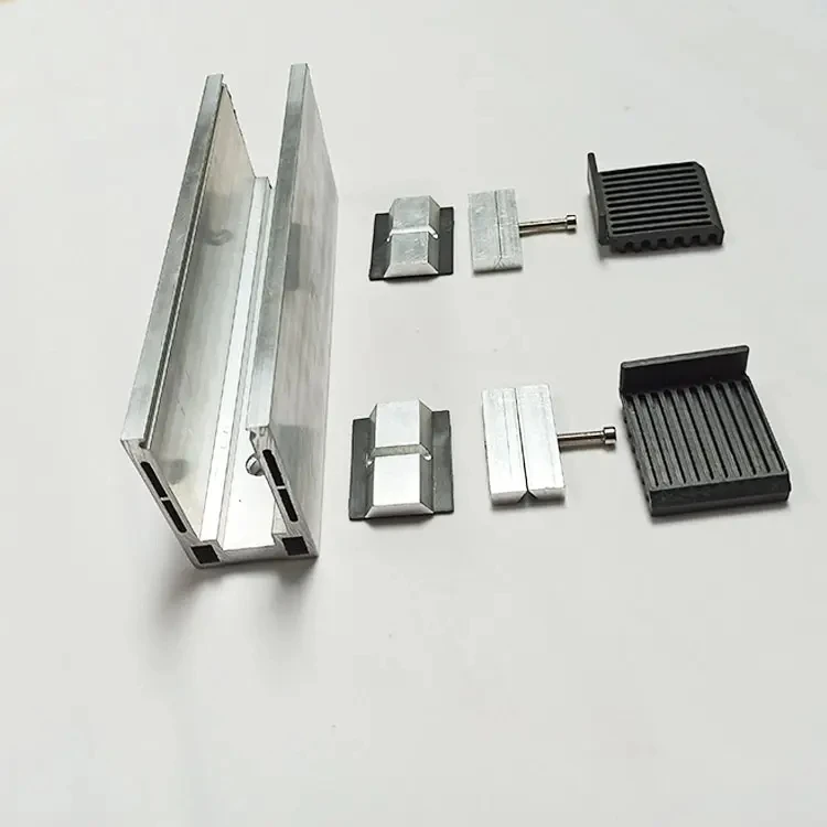 Exterior balcony balustrade frameless stair glass railing brackets designs with tempered glass aluminium u channel fence posts