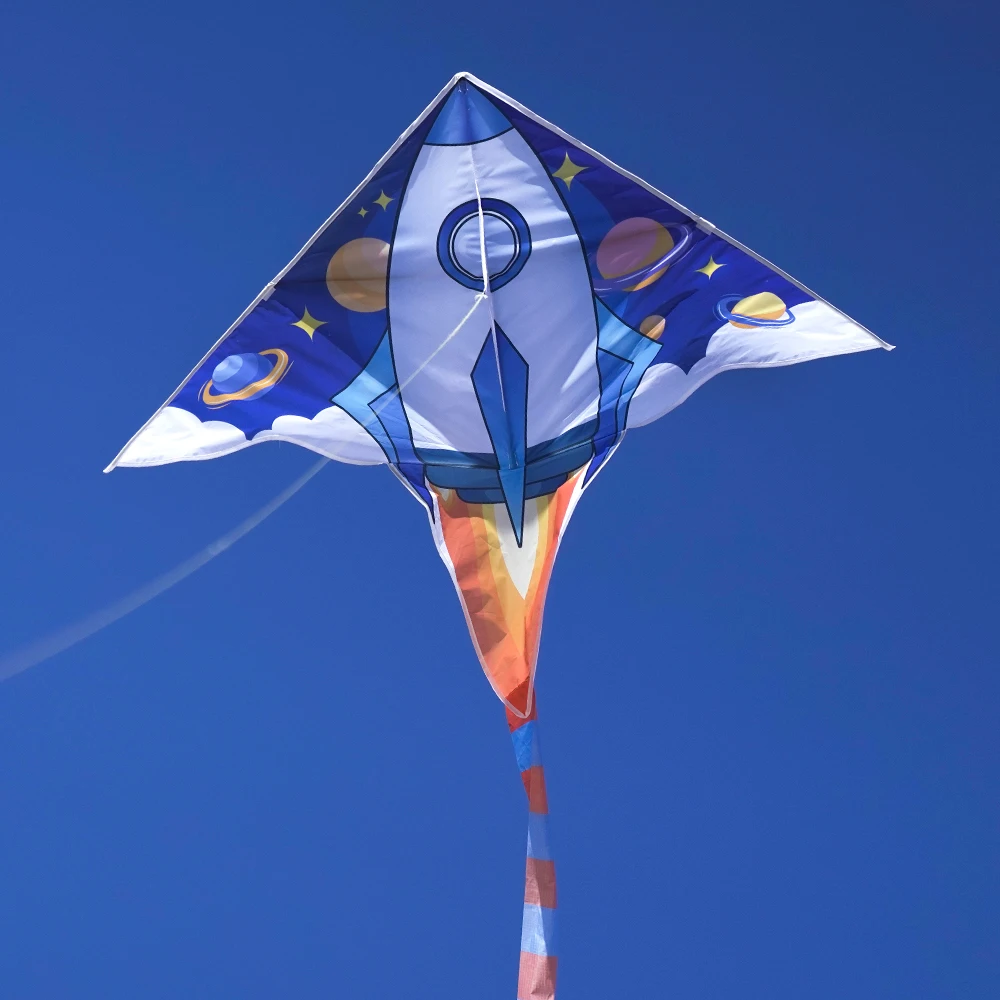 High Quality Hot Sale Rocket Kite New Design Wholesale Factory Direct Sale Polyester Kites Fiberglass Frame China OEM Customize