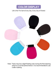 High Quality Morocco Exfoliating Mitt Gloves Sponge Of Kessa Hanmman Scrub Bath Mitt