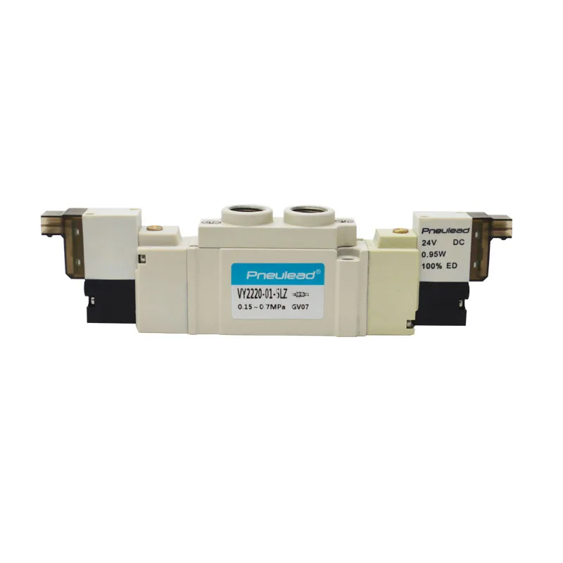 Pneumatic Control Components VY Series  5 Port Solenoid Valve dual coil