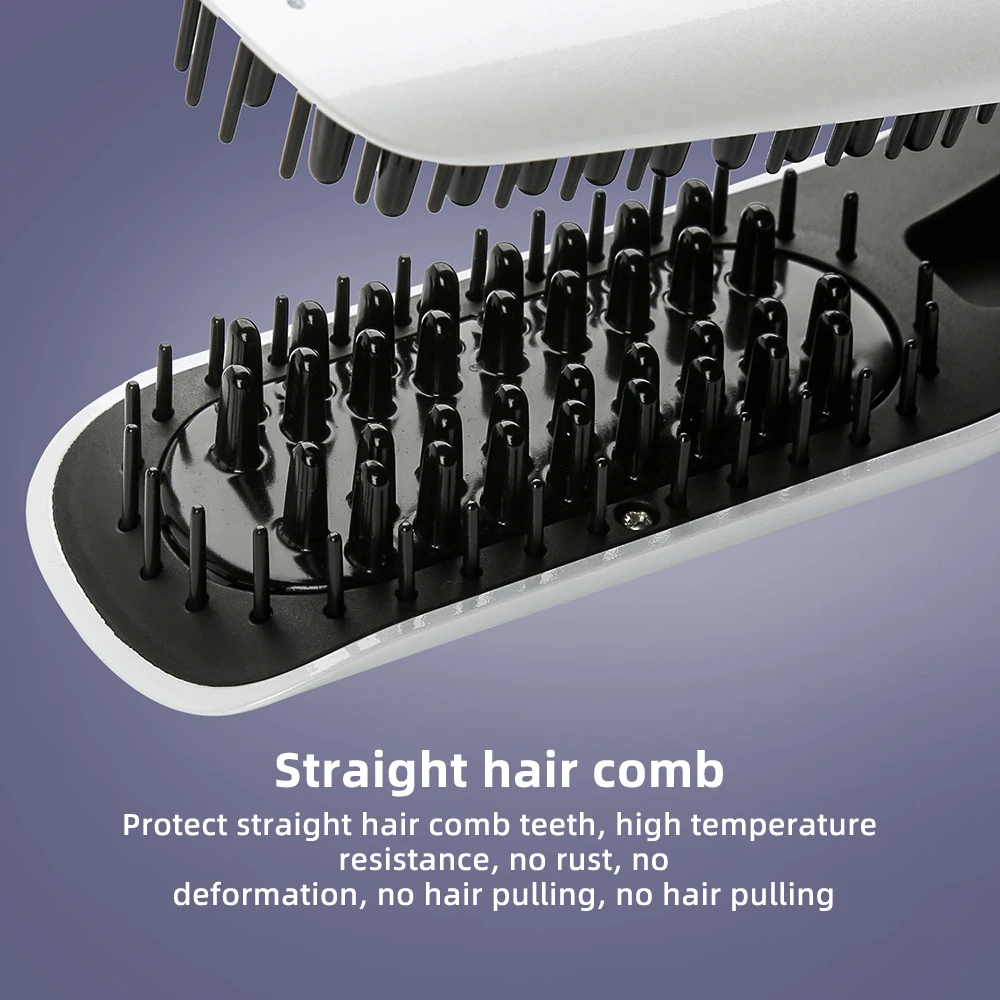 Mini Laser  Professional Heat new flat iron hair straightener with teeth Private Label Hair Straightener