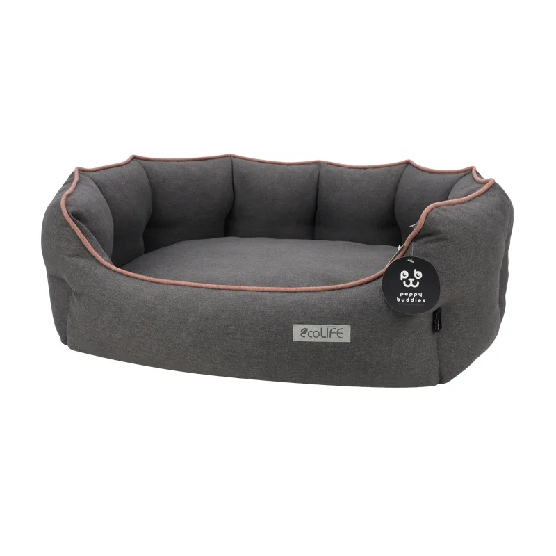 LS Peppy Buddies Amazon Hot Sales New Materials RPET Eco-Friendly Dog Bed