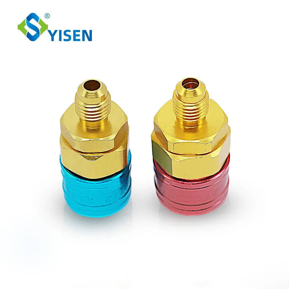 R134a hi/low переходник из алюминия