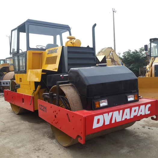 Хорошая цена Подержанный дорожный каток DYNAPAC CA211 маленький