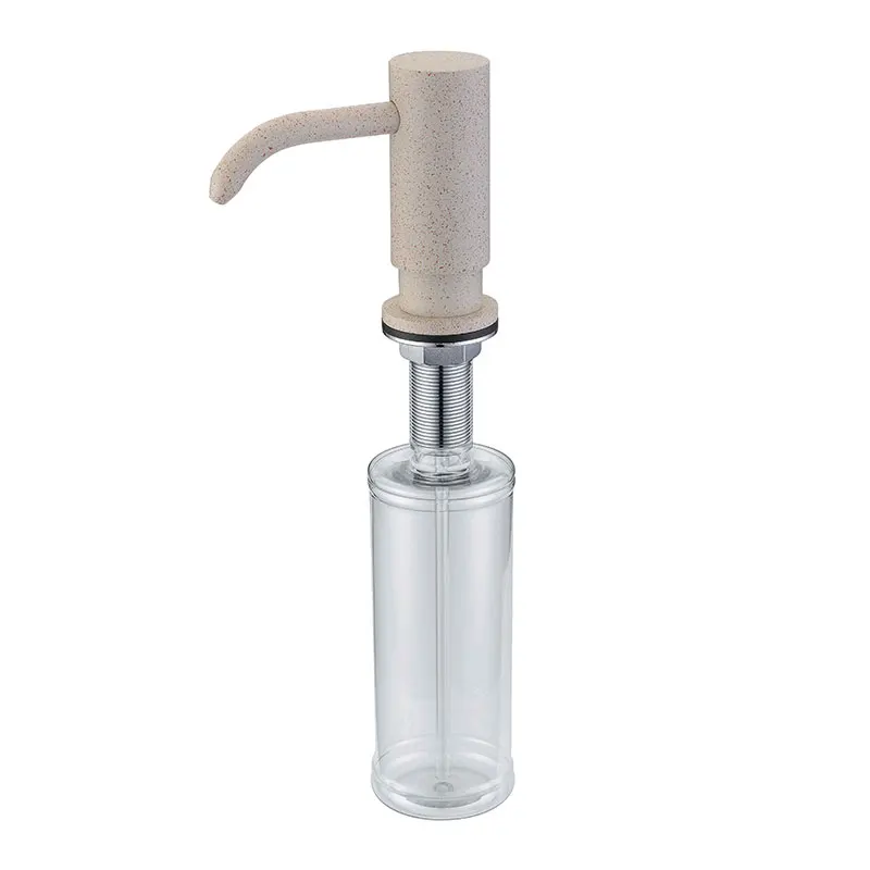 High Quality kitchen sink liquid soap dispenser 320ml brass pump Hand Soap Dispenser