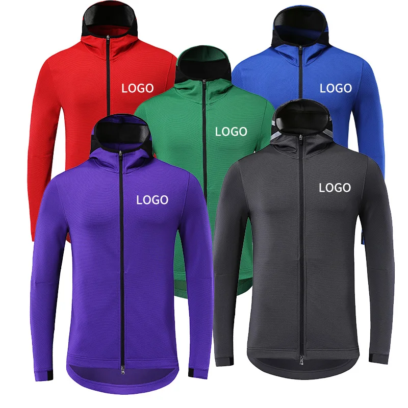 
High quality Star of the same appearance clothing hooded blank printing long sleeve sports jacket tracksuit 