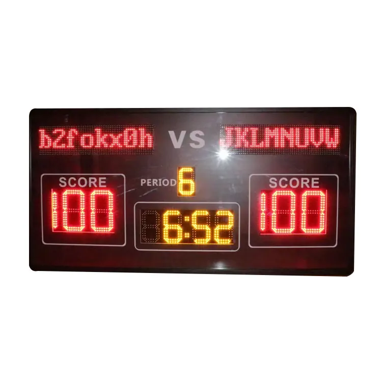 High Quality Multi Size Stadium Led Football Digital Scoreboard Electronic Soccer Scoreboard