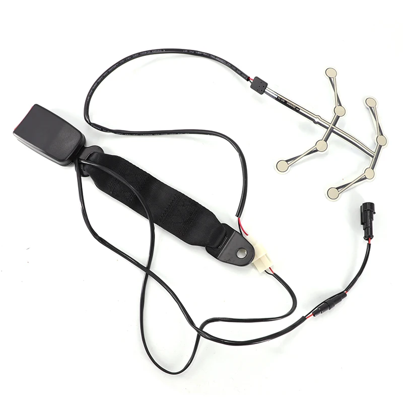 seatbelt buckle with alarm manufacturer China car safety belt buckle