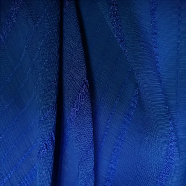 Jacquard fabric 100% polyester crepe fabric polyester jacquard fabrics for clothing